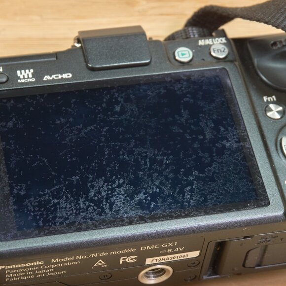Panasonic LUMIX DMC-GX1 Mirrorless Camera / 16MP / Body Only / Made in Japan - Picture 7 of 9